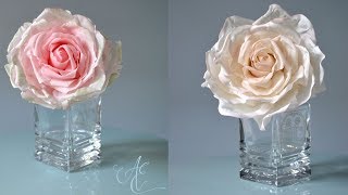 Large Rose Tutorial  sneak peek [upl. by Gorman]