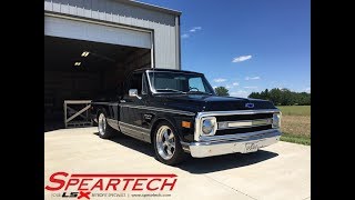 1969 Chevrolet C10 Truck  Supercharged LT4  8L90 Swap  Speartech [upl. by Siusan858]