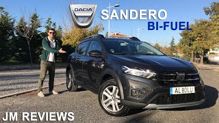 Dacia Sandero Stepway BiFuel  Pelo Preço O MELHOR Que Podem Comprar Em Portugal  JM REVIEWS 2021 [upl. by Cedar]