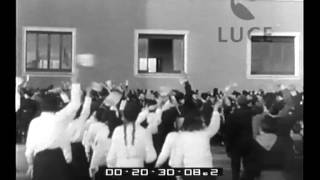 Mussolini inaugura Cinecittà [upl. by Candless413]