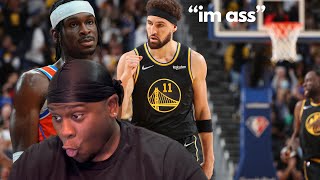 WARRIORS GOTTA TRADE KLAY Golden State Warriors vs OKC Thunder Full Game Highlights REACTION [upl. by Stoecker]