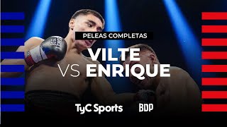 Silio Vilte vs Damián Enrique  Boxeo de Primera  TyCSports [upl. by Hennahane]