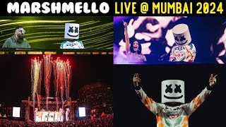 Marshmello Live  India Tour 2024 FULL SET [upl. by Trisa]