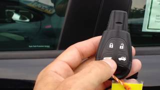 HOW TO USE THE KEY LESS ENTRY SYSTEM ON A SAAB [upl. by Virginie]