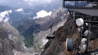 Mit der quotNeuen Zugspitzbahnquot zum höchsten Berg Deutschlands Rundfahrt [upl. by Emil]