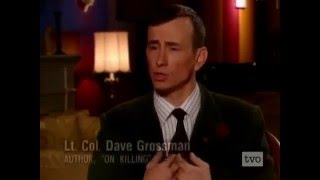 Psychologist Lt Col Dave Grossman  On the Psychology of Killing [upl. by Zoubek]