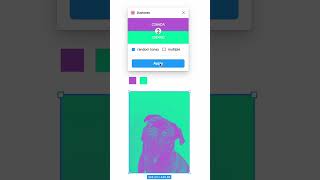 Duotone images in Figma figma figmaplugins figmadesign [upl. by Ahsiemal]
