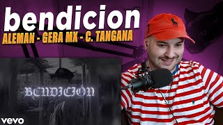 VOLVIO REACCION Alemán Gera MX C Tangana  Bendición Lyric Video [upl. by Manella639]