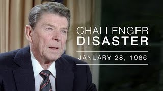 Challenger President Reagans Challenger Disaster Speech  12886 [upl. by Abdulla]