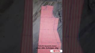 🥰V Collar Neck Cutting And Stitching Easy Methodcoller kurti cutting fashion fashiondesign sewing [upl. by Anidene]