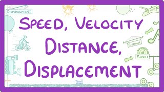 GCSE Physics  The difference between Speed and Velocity amp Distance and Displacement 51 [upl. by Rimisac370]