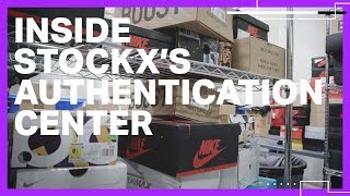 Inside StockX’s authentication center [upl. by Ennairej928]