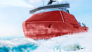 Life Inside World’s Largest 75000 hp Icebreaker in Middle of the Arctic [upl. by Lledyr]