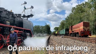 Met goederen treinen rangeren en een testrit van de 50 307 [upl. by Dettmer]