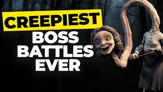 10 Creepiest Video Game Boss Battles Ever [upl. by Anoit]