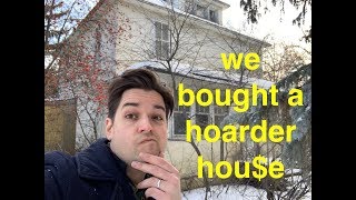 Part 1 We bought a hoarded house 100 years of stuff what will we find [upl. by Tocci]