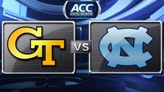 Georgia Tech vs UNC Highlights  2012 [upl. by Ahsenit]