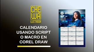 CALENDARIO 2024 EN COREL DRAW [upl. by Anette]