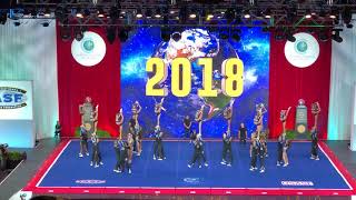 Cheer Athletics Cheetah Level 5 Worlds 2018 [upl. by Glimp956]