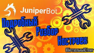 ⏯ Подробный разбор настроек JuniperBot  quotВиртуальный стримquot 🦊 [upl. by Boccaj184]