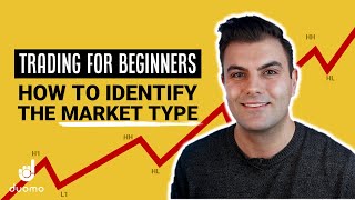 How to Identify the Market Type TrendingRanging  Trading for Beginners [upl. by Amund]