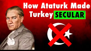 How Ataturk Made Turkey Secular  History Documentary [upl. by Ained234]