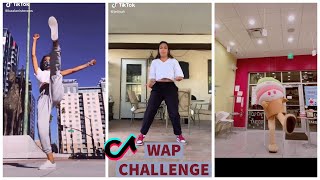 Wap Dance Challenge TikTok Compilation [upl. by Athalia]