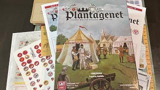 Plantagenet Cousins’ War for England 1459  1485 GMT  Unboxing and Discussion of Series [upl. by Gile]