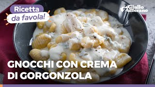 GNOCCHI CON CREMA DI GORGONZOLA  UN GRANDE CLASSICO IRRESISTIBILE 😋🧀 [upl. by Areta]