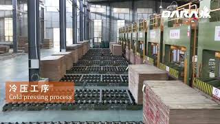 How to press decorative surface to plywood and block board by cold press machine [upl. by Salzhauer701]