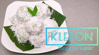 RESEP KLEPON GULA MERAH  KENYAL TANPA AIR KAPUR [upl. by Barncard]