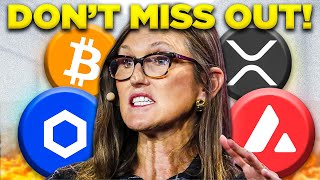 Cathie Wood The Crypto Bull Run Is About To Go Fking Crazy 8 Day Warning [upl. by Salomie]