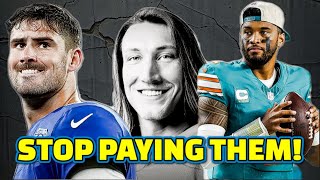 NFL QB salaries ARE OUT OF CONTROL [upl. by Arednaxela14]