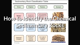 SR4aHow to Observe Identify and Name Common Chemical Sedimentary Rock [upl. by Lemuelah]