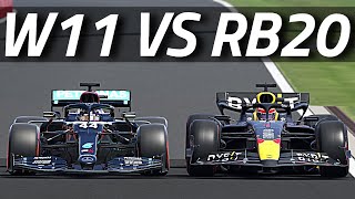 Is The Red Bull RB20 FASTER Than The Mercedes W11 [upl. by Maxi250]