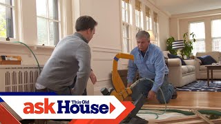 How to Patch Hardwood Flooring  Ask This Old House [upl. by Glogau]