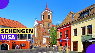 10 Easiest Schengen Countries to Obtain a Schengen Visa [upl. by Luapleahcim]