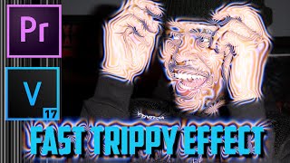 FAST EASY TRIPPY EFFECT 654ar Yoga Tutorial Premier ProVegas Pro [upl. by Helprin786]