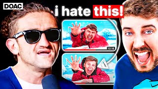 Casey Neistat Gives His Brutally Honest Opinion Of MrBeast [upl. by Damahom]