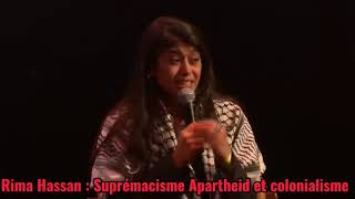 Rima Hassan  Suprémacisme Apartheid et colonialisme [upl. by Peterec]