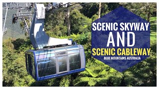 Scenic Cableway and Skyway Blue Mountains Australia [upl. by Eekcaj]