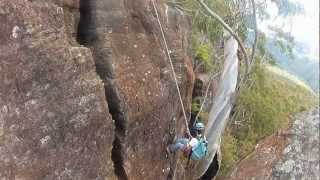 Abseiling Castle Head Music SylvianFripp [upl. by Krum644]