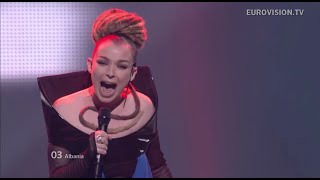 Rona Nishliu  Suus  Albania  Live  Grand Final  2012 Eurovision Song Contest [upl. by Harbed]