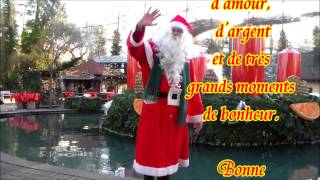 Citation message de Bonne Heureuse Année 2024 du Père Noël à offrir [upl. by Noraed]