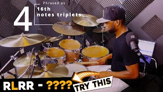 Turn This Beginner Drum Rudiment into Advanced Gospel CHOPS 🔥  Drum Lesson 🥁 [upl. by Rialc]