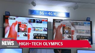 5G cutting edge tech everywhere at PyeongChang Winter Olympics [upl. by Olli]