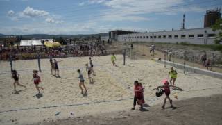 Beachhandball Bisamberg 2017 WN1 vs WN2 [upl. by Schwejda]