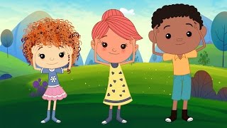 Head Shoulders Knees and Toes Song  More Kids Songs by FunForKidsTV [upl. by Osrock634]