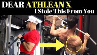 Athlean X Lat Pulldown The JEFF PULL [upl. by Euqimod]