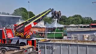 Wiesloch  Brand auf der AVR Anlage [upl. by Ecinahc]